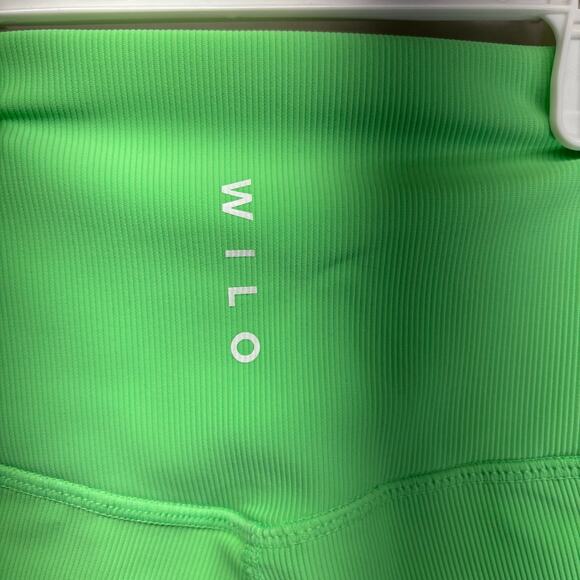WILO Green Ribbed Leggings - Size XS - Perfect for Fall! - Picture 5 of 6